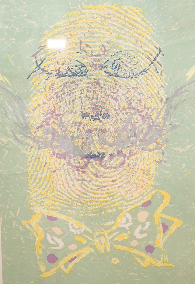 David Shaw (1952-1989), 'Bastian', signed and dated '85, limited edition 4/30, lithograph, unframed, 100 x 70cm
